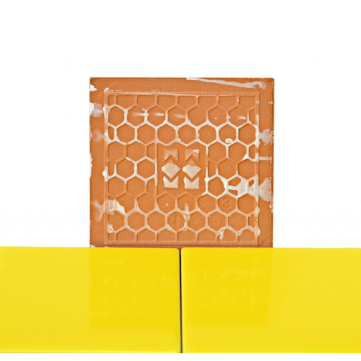 Керамическая плитка Modern Ceramics Mini Tile Yellow glossy 9,9*9,9 желтая